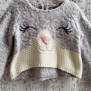 2T Kitty Sweater